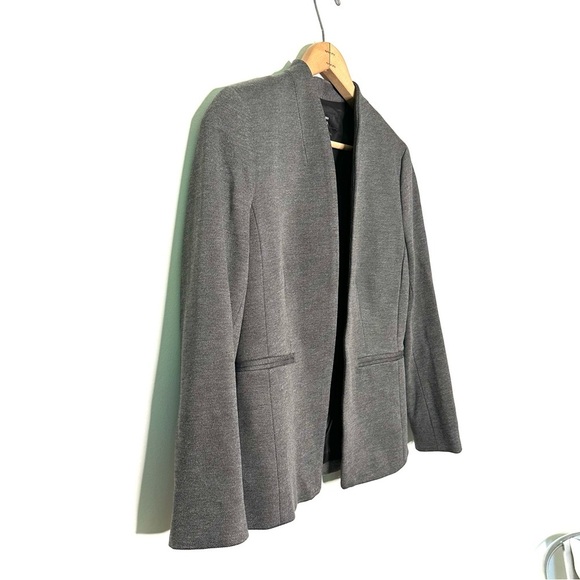J. Crew | Gray Going-Out Blazer In Stretch Twill Size 4 - Picture 3 of 11